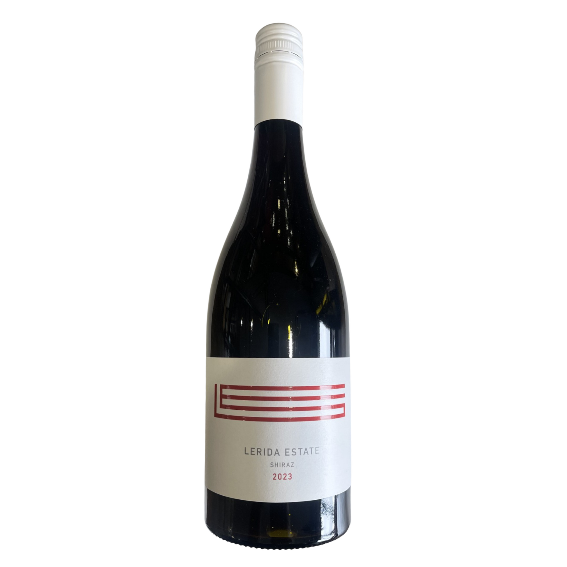 A bottle of Lerida Estate Shiraz 2023