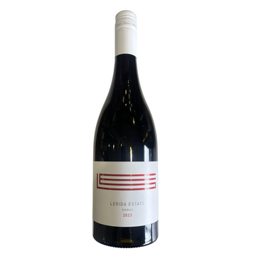 A bottle of Lerida Estate Shiraz 2023